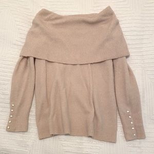 LOFT Off The Shoulder Sweater